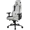 Image de Arozzi Vernazza Chaise Gaming Ergonomique - Super Douce, Chaise de Bureau Ajustable, Grand Siège Spacieux avec Coussins de Soutien - Design Suédois pour Bureau à Domicile, Gris Clair
