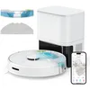 Image de SwitchBot Robot Aspirateur Laveur S1 Plus avec Base Auto-Vide, 70 Jours de Nettoyage, Navigation LiDAR, AI Détection Obstacles, Compatible avec Alexa, 2700Pa Idéal pour Poils d'animaux Tapis Sols Durs