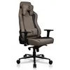 Image de Arozzi Vernazza Chaise de Jeu ou de Bureau Ergonomique en Cuir synthétique SoftPU , Dossier Haut inclinable, pivotant, Hauteur réglable, accoudoirs 3D, Support Lombaire et Cervical - [Brown]