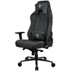 Image de Arozzi Vernazza XL Chaise Gaming Tissu Doux Dark Grey | ergonomique, réglable en hauteur, grand siège spacieux, coussins de soutien, design suédois, télétravail
