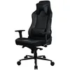 Image de Arozzi Vernazza Chaise de Jeu ou de Bureau Ergonomique en Cuir synthétique SoftPU , Dossier Haut inclinable, pivotant, Hauteur réglable, accoudoirs 3D, Support Lombaire et Cervical - [Pure Black]