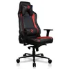 Image de Arozzi Vernazza Chaise de Jeu ou de Bureau Ergonomique en Cuir synthétique SoftPU , Dossier Haut inclinable, pivotant, Hauteur réglable, accoudoirs 3D, Support Lombaire et Cervical - [Black/Red]