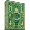 Image de theory11 Wicked Playing Cards - Jeu de cartes de poker sur le thème or vert avec illustrations de Glinda et Elphaba, magie, cardistry, soirée de jeu, cadeau pour les fans de théâtre pour