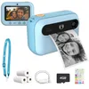 Image de myFirst Insta 20 Appareil photo numérique à impression instantanée pour enfants avec photos 16 MP 1080p, cadeau d'anniversaire pour enfants de 4 à 12 ans, objectif selfie, impression illimitée, carte