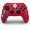 Image de Manette sans fil améliorée PowerA pour Nintendo Switch, modèle OLED et Switch Lite, accessoire de jeu, manette de jeu, manette gaming, manette Bluetooth, sous licence officielle - Here We Go Mario