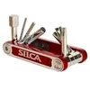 Image de SILCA Outil multifonction NOVE | 9 outil clé fonctionnalité minimaliste | outils multifonctions en acier avec finition chromée trempée | Outils HEX/TORX/PHILLIPS | 85 grammes