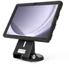 Image de Universal Secure Stand and Hand Grip - Pied pour Apple iPad - verrouillable - Noir - Plateau de tablecest Universel Donc pour Toute Tablette Tout Format (de 5 à 15 Pouces)