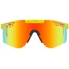 Image de Pit Viper The Original - 1993 Polarized Lunettes de Sport, Jaune, Double Wide