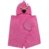 Image de Zoocchini Serviette de Bain Enfant Motif Franny Le Flamand Rose