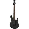 Image de Sterling by Music Man John Petrucci JP70NB Stealth Black guitare électrique 7 cordes avec housse Deluxe