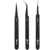 Image de iFixit Precision Tweezers Set, set de mécanique de précision avec 3 pinces de précision pour réparer les appareils électroniques