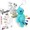 Image de Voodoo Golf Porte-tee-balle | Porte-clés fantaisie pour sac | Cadeaux pour homme | Convient aux tees de 8,9 cm, 2 3/4, 3,5 cm, turquoise