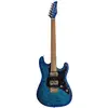 Image de Zivix Jamstik Deluxe MIDI Guitar Blue Black Pickguard guitare électrique avec étui