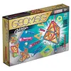 Image de Geomag - Classic Glitter 68 Pièces - Jeu Construction Magnétique Pailleté pour Enfants dès 3-4 Ans- Fabrication Suisse - 24 Tiges Colorées à Paillettes, 20 Billes, 12 Tiles Construction -Jeux Aimanté