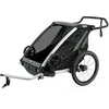 Image de Thule Chariot Lite 2 Remorque Poussette Unisexe Adulte, Agave, Uni