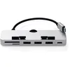 Image de SATECHI Hub USB-C à Pince pour iMac, Port USB-C Données, 3X USB-A 3.0 et Lecteurs Micro/SD, Uniquement pour iMac 2020/2019/2017 et Pro (Non Compatible M1 2021)   Argent