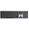 Image de Satechi Slim X3 Clavier Maison Bluetooth QWERTZ Allemand Noir, Gris