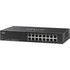 Image de Commutateur Non géré Cisco SG110-16HP avec 16 Ports Gigabit Ethernet (GbE), Plus 64 W PoE, Protection à Vie limitée (SG110-16HP-EU)