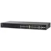 Image de Commutateur géré Cisco SG350-28, avec 28 Ports Gigabit (GbE), Combine 24 Ports Gigabit Ethernet RJ45, 2 connecteurs SFP et 2 Ports Gigabit Ethernet, Protection à Vie limitée (SG350-28-K9-EU)