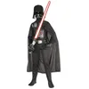 Image de RUBIE'S STAR WARS Officiel - Costume Dark Vador - Taille 7-8 Ans - Déguisement Officiel Star Wars avec Combinaison, Cape, Masque et Ceinture - Pour Hallowwen, Carnaval, Cadeau