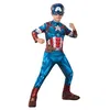 Image de RUBIE'S Garçon Déguisement Captain America, Bleu, M - 7 à 8 ans - 117 à 128 cm