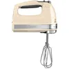 Image de KitchenAid Batteur électrique 9 vitesses - Soft Start et écran LED - Mixeur cuisine avec fouets, fouet ballon, crochets pétrisseurs et pied mixeur - Moteur silencieux - 85 W - Cème