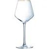 Image de Luminarc P7630- Verre à pied 38cl Ultime Bord Or Cristal D'arques