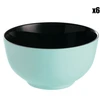 Image de Luminarc - 6 Bols Alix turquoise - 75 cl OS