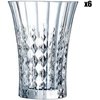 Image de Cristal d'Arques - 6 Verres hauts Lady Diamond - 36 cl OS