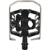 Image de Xpedo Paire de pédales Unisexe pour Adulte, Schwarz/Silber, Taille Unique