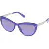 Image de Police Superior 1, Des lunettes de soleil Mixte, Semi Matt Transp Blue, 55mm