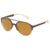 Image de POLICE mixte adulte SPL163557ESG Montures de lunettes, Marron (Marrón), 55