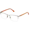 Image de Police Homme VPL397540S34 Lunettes de soleil, Matt Palladium W/Orange Parts, 54/19/140