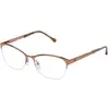 Image de LOEWE VLWA03M530A39 Monture de Lunettes Sport 55 Shiny Red Gold