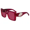Image de Karl Lagerfeld KL6126S 540 Cyclamen/Rose Sunglasses Woman Acetato, Modified Rectangle, 52