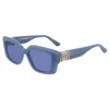 Image de Karl Lagerfeld KL6125S 450 Azure Sunglasses Woman Acetato, Modified Rectangle, 52