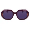 Image de Karl Lagerfeld KL6124S Sunglasses, Women, Multicoloured (Multicoloured), One Size