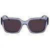 Image de KARL LAGERFELD Unisex Adult Sunglasses KL6142S - Grey with Solid Smoke Lens