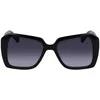 Image de KARL LAGERFELD Women's Sunglasses KL6140S - Black with Gradient Grey Lens