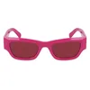 Image de KARL LAGERFELD Women's Sunglasses KL6141S - Fuchsia with Solid Purple Lens