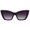 Image de KARL LAGERFELD Women's Sunglasses KL6158S - Black/White with Gradient Grey Lens