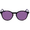 Image de Calvin Klein CK23510S 528 Purple Havana Sunglasses Unisex Acetato, P-3, 52