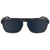 Image de Calvin Klein Men's Sunglasses CK24504S - Striped Blue with Solid Blue Lens