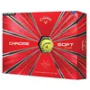 Image de Callaway Chrome Doux Balles de Golf Unisexe, Jaune, Pack of