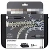 Image de W&N PROMARKER SET TROUSSE X24 TONS GRIS ET NOIRS