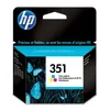 Image de HP 351 Cartouche dencre trois couleurs authentique (CB337EE) pour HP Photosmart C4380/C4472/C4580/C5280