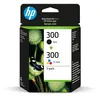 Image de Pack de 2 Cartouches d'encre HP 300 Noir et Trois Couleurs en occasion ou reconditionné