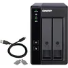 Image de QNAP TR-002 Boîtier de disques de Stockage Boîtier Disque Dur SSD Noir 2 5 3 5"