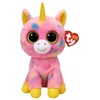 Image de Ty - TY36158 - Beanie Boo's - Peluche Fantasia la Licorne 15 cm, Rose