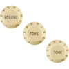 Image de Strat Knobs Aged White (Volume Tone Tone) (3) Lhed